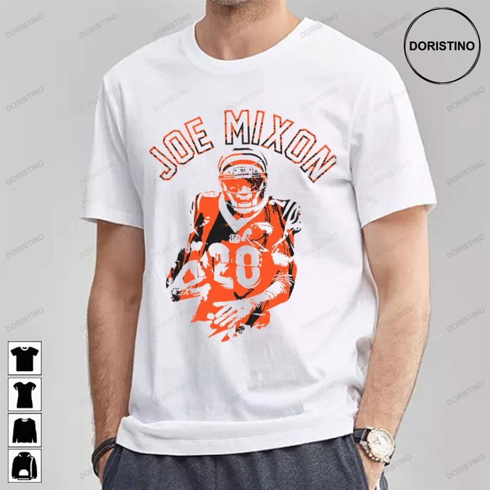 Vintage Retro Art Of Joe Mixon Graphic Design Football Limited Edition T-shirts